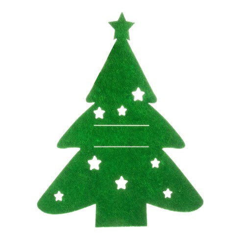 Galda piederumu maciņš - Ziemassvētku eglītes 12 gab. Ruhhy