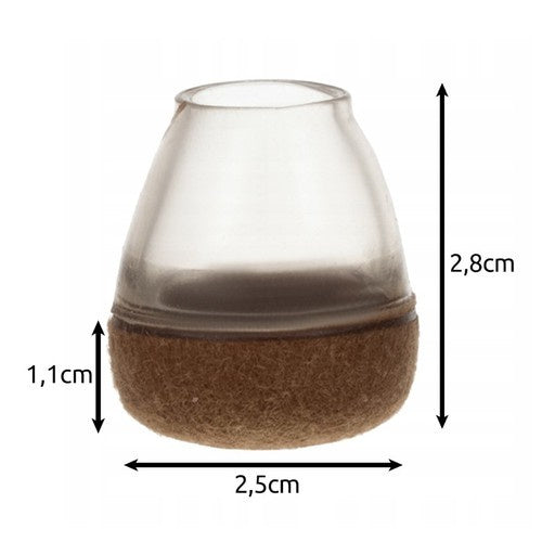 Krēslu kāju pārvalki - 4 gabalu komplekts Ruhhy