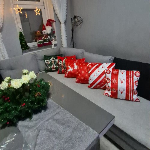 Dekoratīva spilvendrāna 45x45xcm x4