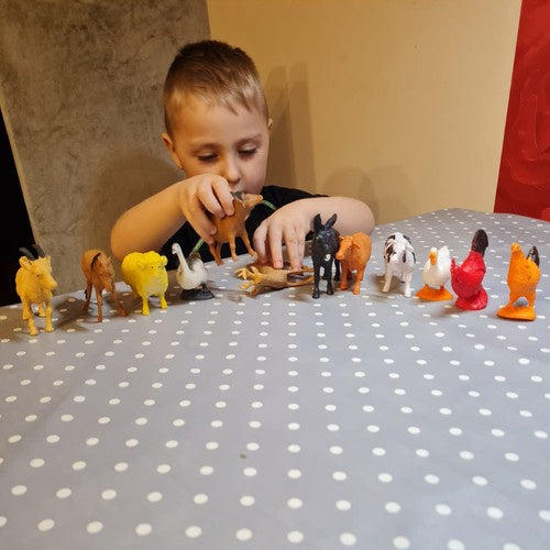 Fermas dzīvnieki - Kruzzel figūriņu komplekts