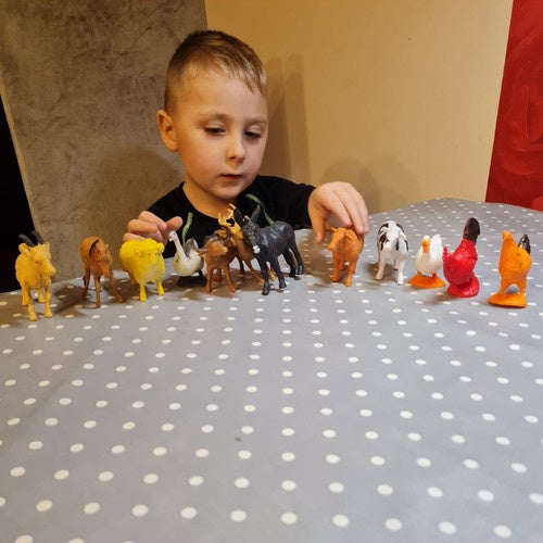 Fermas dzīvnieki - Kruzzel figūriņu komplekts