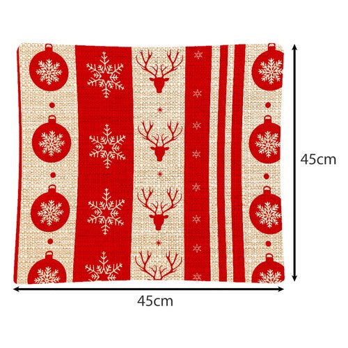 Dekoratīva spilvendrāna 45x45cm - 4 gab. komplekts Ruhhy