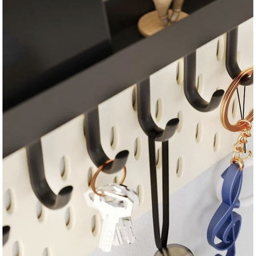 24603 mēteļu pakaramais ar plauktu