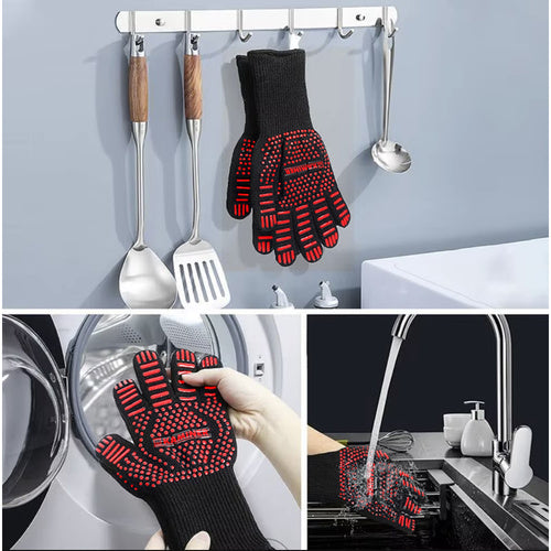 Karstumizturīgi grila cimdi