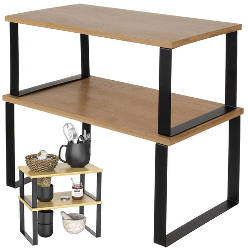 Bambusa virtuves plaukts - 2 gab. Ruhhy