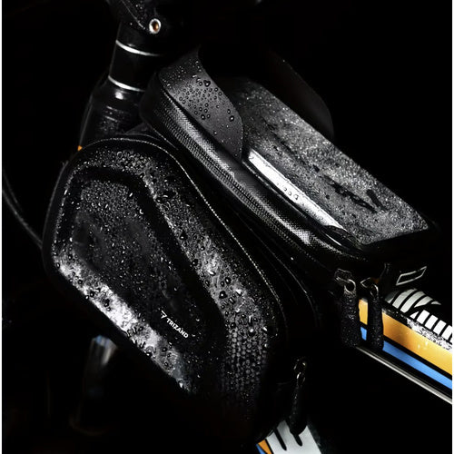 Trizand 25378 velosipēda grozs ar telefona maciņu