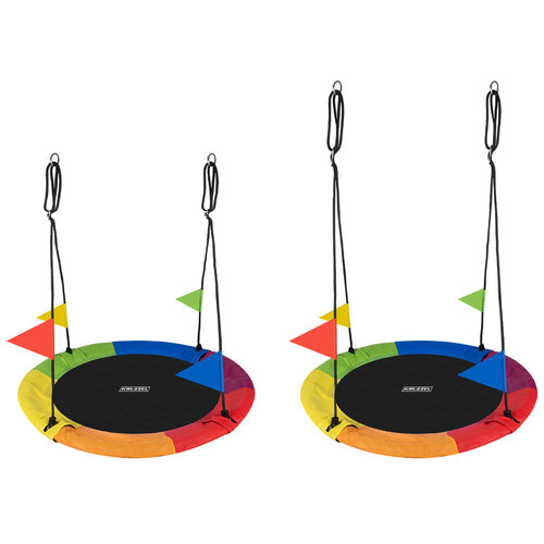 Šūpoles Stārķa ligzda 110 cm Kruzzel