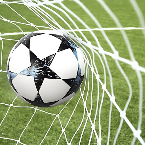 Trizand metāla futbola vārtu tīkls