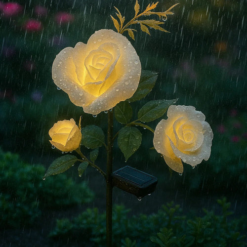 Saules lampa Rose Gardlov