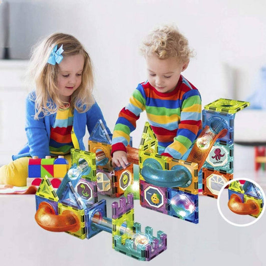 Magnētisko bloku komplekts 75 elementi