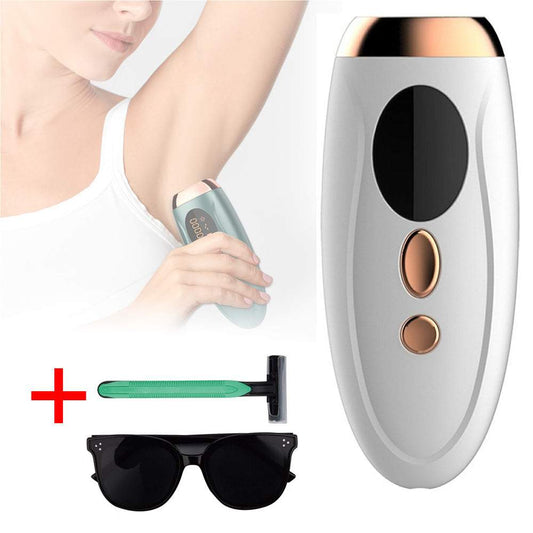 Fotoepilators ar IPL tehnoloģiju + saulesbrilles un skuveklis