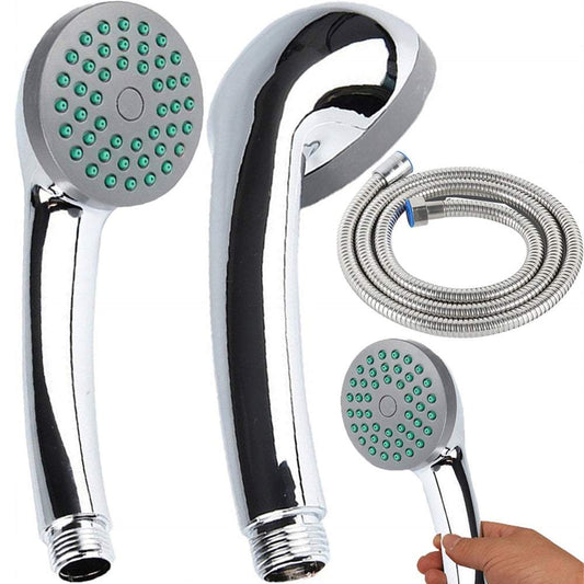 Dušas galva - klausule ar šļūteni hroma