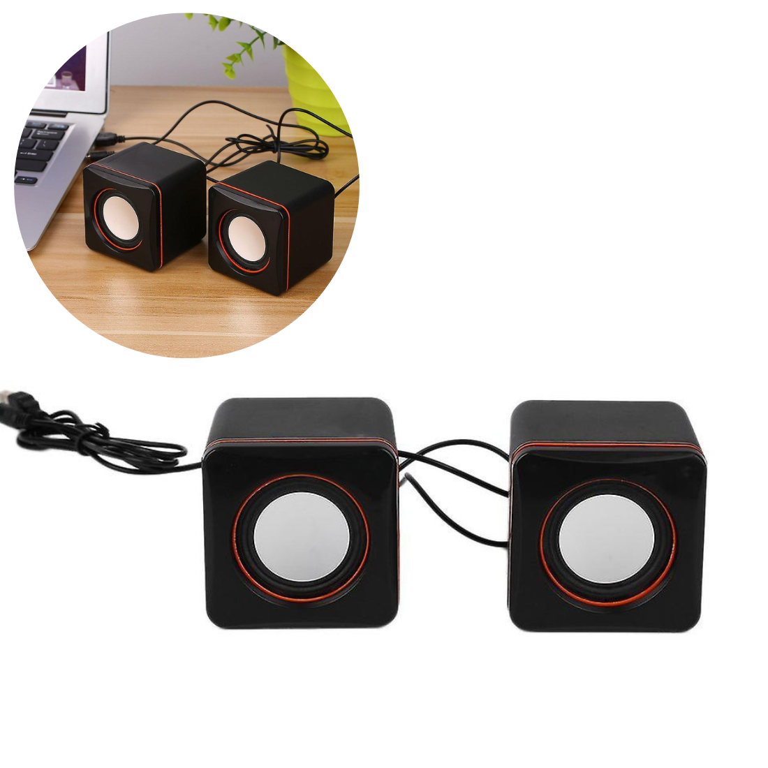 Mini tumbiņas datoram USB