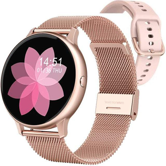 Viedpulkstenis smartwatch zelta