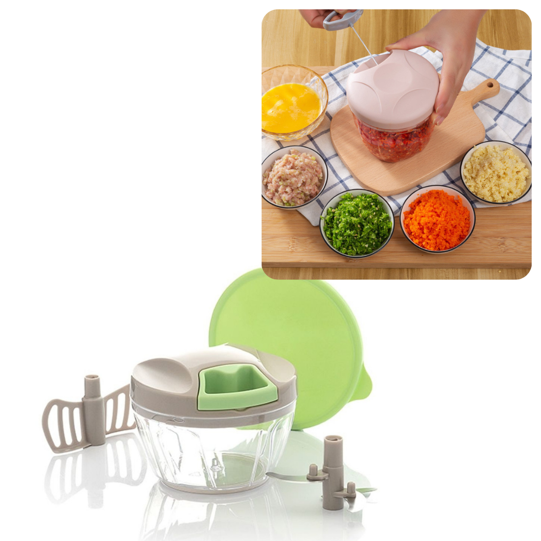 Mini smalcinātājs manuāls InnovaGoods