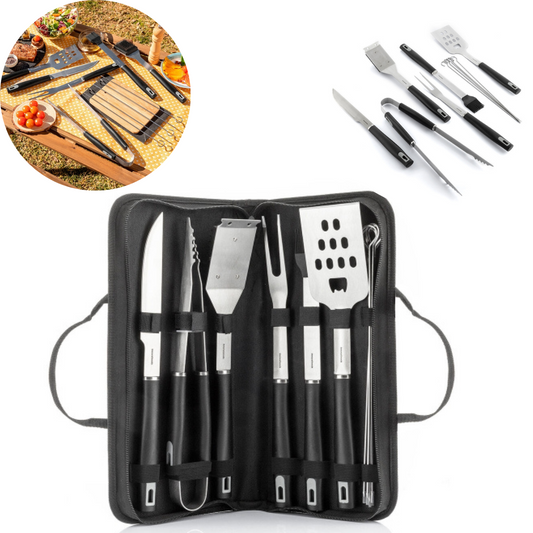 Grila piederumu komplekts ar koferi