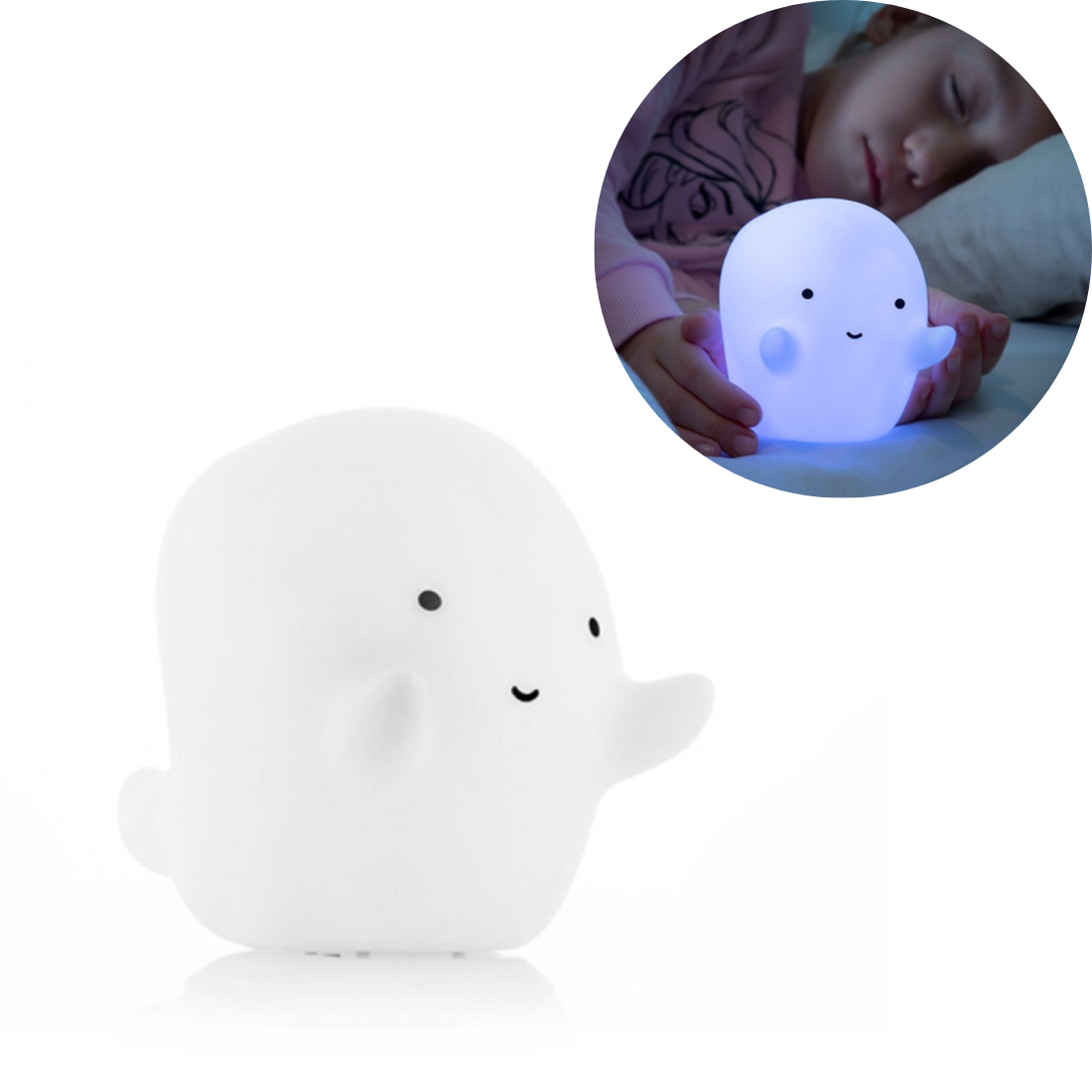 Nakts lampa spoks RGB