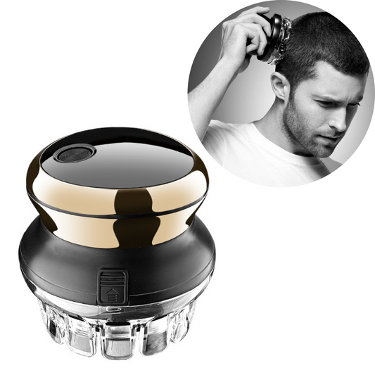 Bezvadu trimmeris matu griešanai 360°