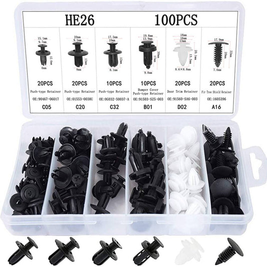 Auto tapu komplekts 100 gabali