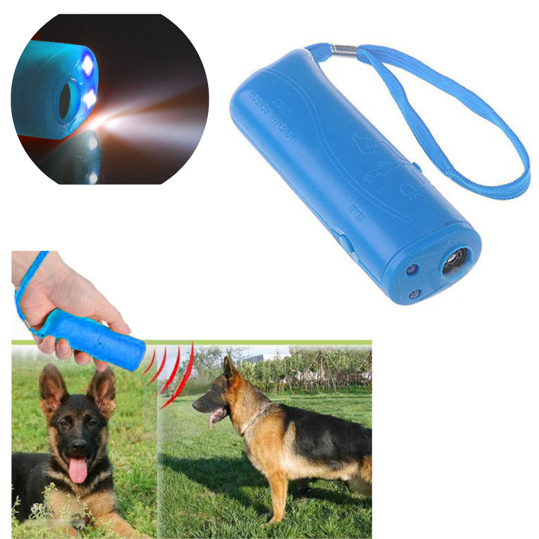 Dzīvnieku atbaidīšanas un apmācīšanas ierīce 3in1