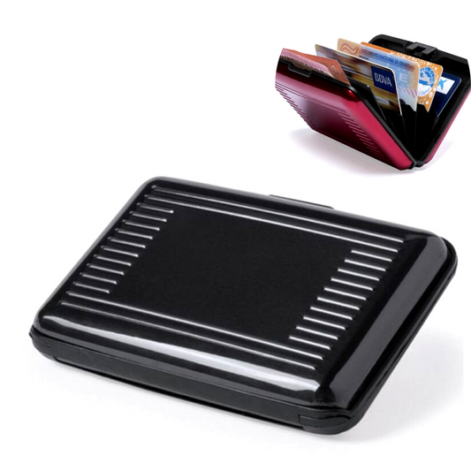 Karšu turētājs ar aizsardzību pret RFID lasītājiem