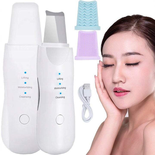 Eksfoliātors, sejas ādas skrubis ar augstas frekvences vibrācijas tehnoloģiju