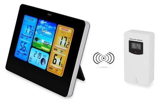 Laikapstākļu stacija ar bezvadu sensoru
