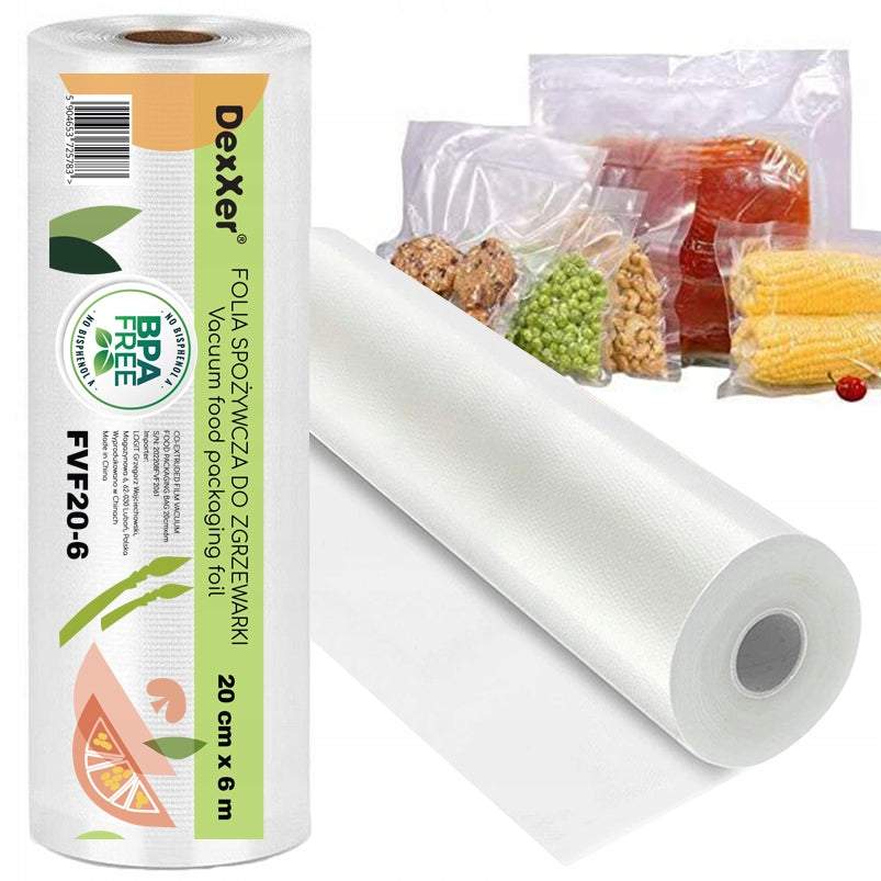 Blīvēšanas maisi vakuuma iepakotājam 20cm