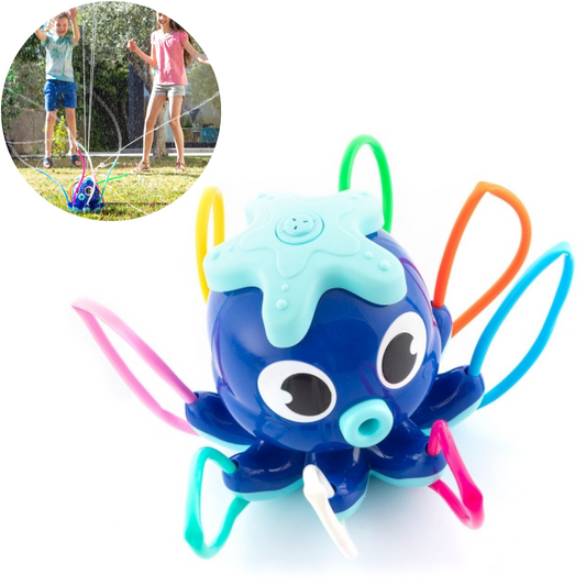 Rotaļlieta astoņkājis ūdens smidzinātājs