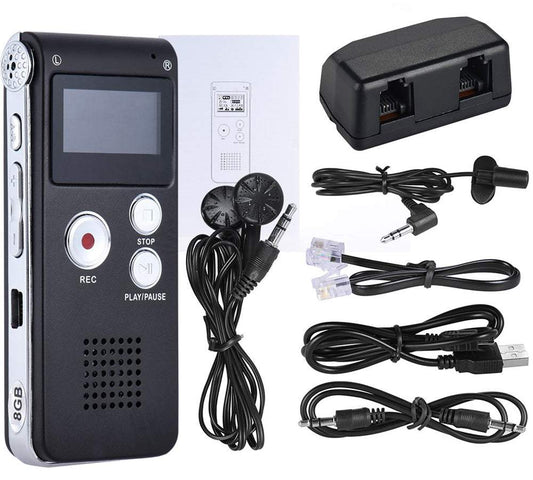 Digitālais balss ierakstītājs 8GB