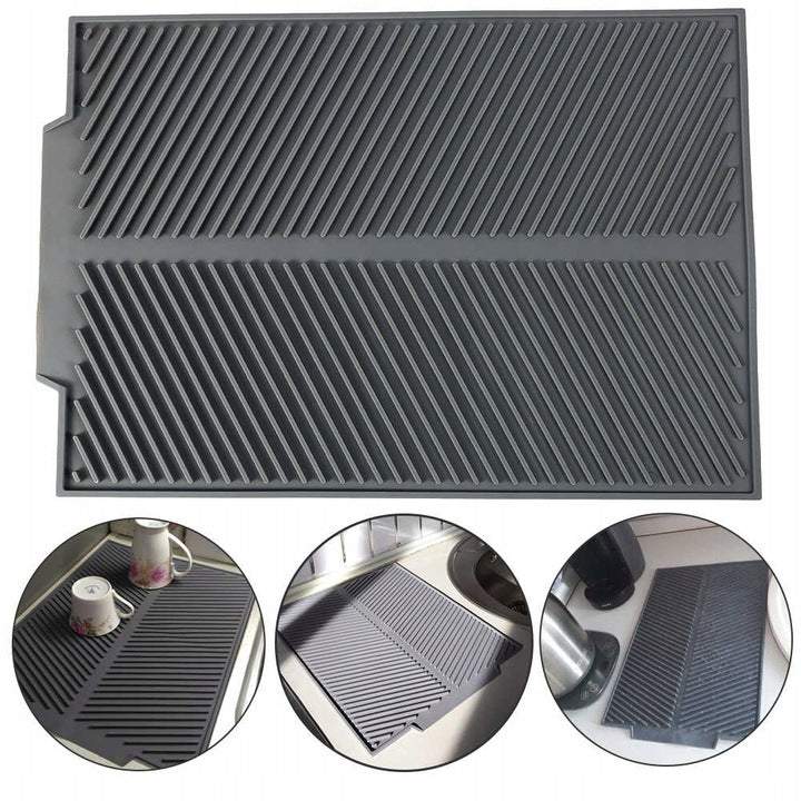 Silikona žāvēšanas paklājs traukiem