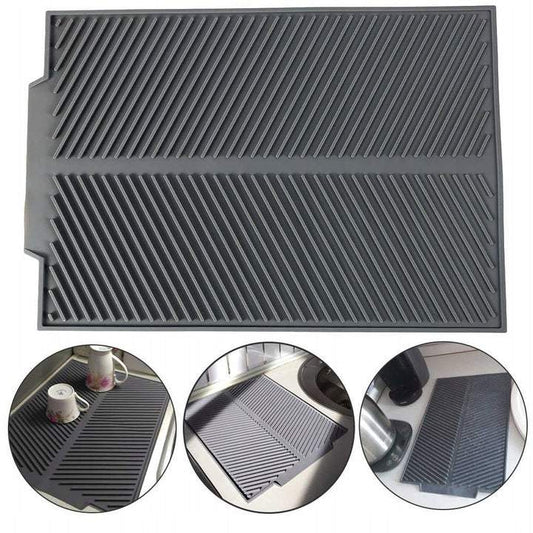 Silikona žāvēšanas paklājs traukiem