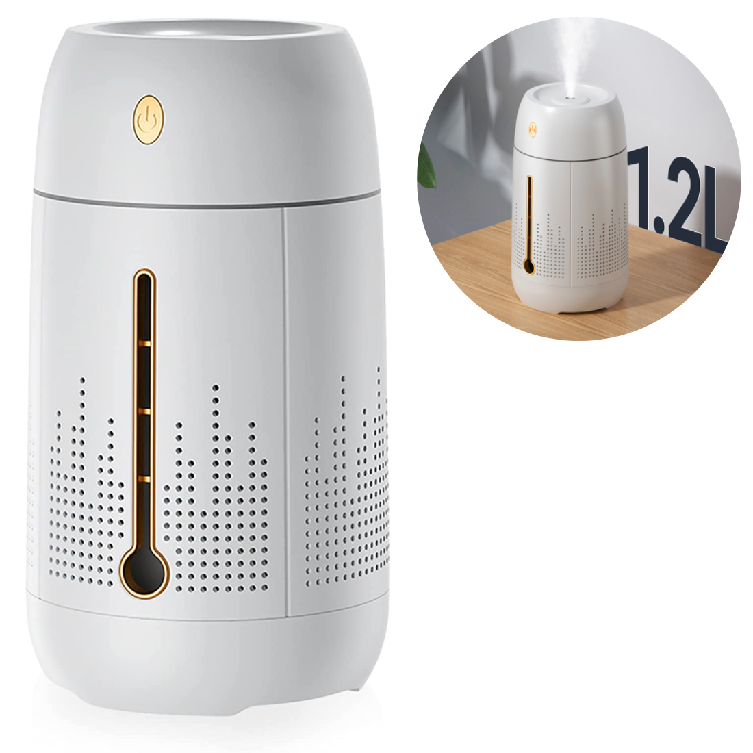 Gaisa mitrinātājs - difuzeris