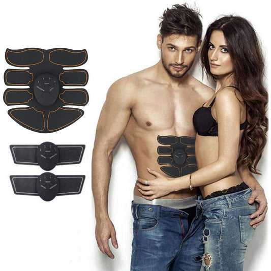 Muskuļu trenažieris EMS elektro-stimulators presei, vēderam, rokām
