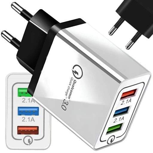 Lādētājs - adapteris 3x USB porti