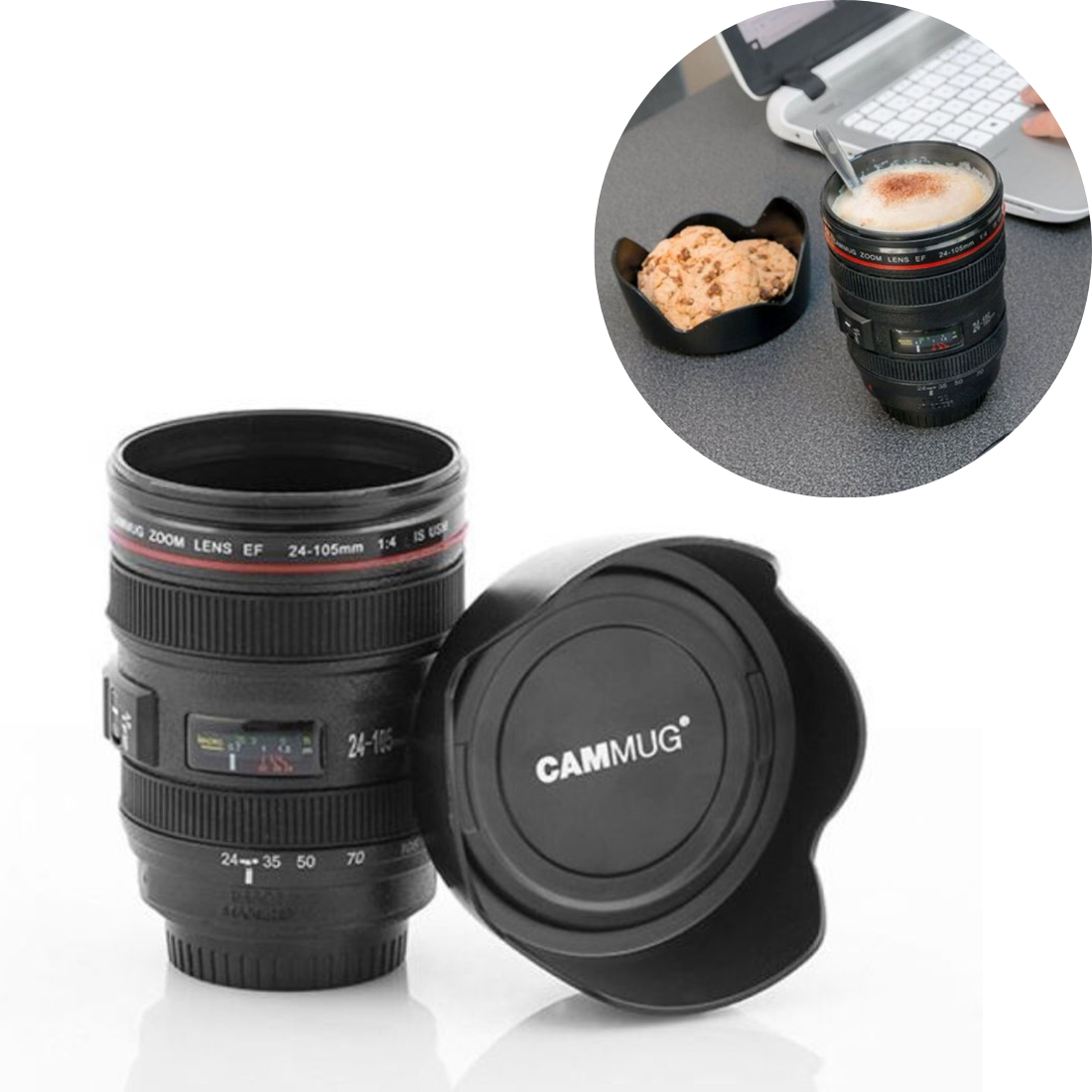 Krūze-vāze objektīvs