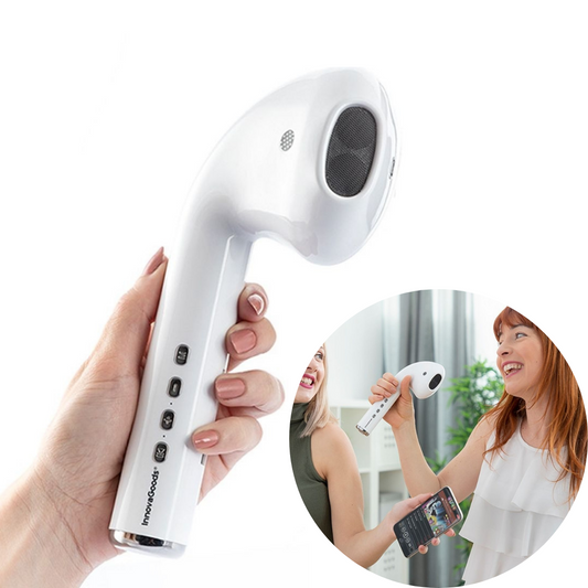 Bezvadu skaļrunis bluetooth - milzīga austiņa airpods