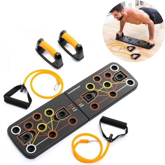 Dēlis treniņiem ar pretestības gumijām- atspiešanās dēlis