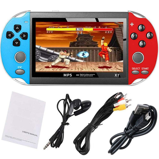 Portatīvā spēļu konsole retro X7