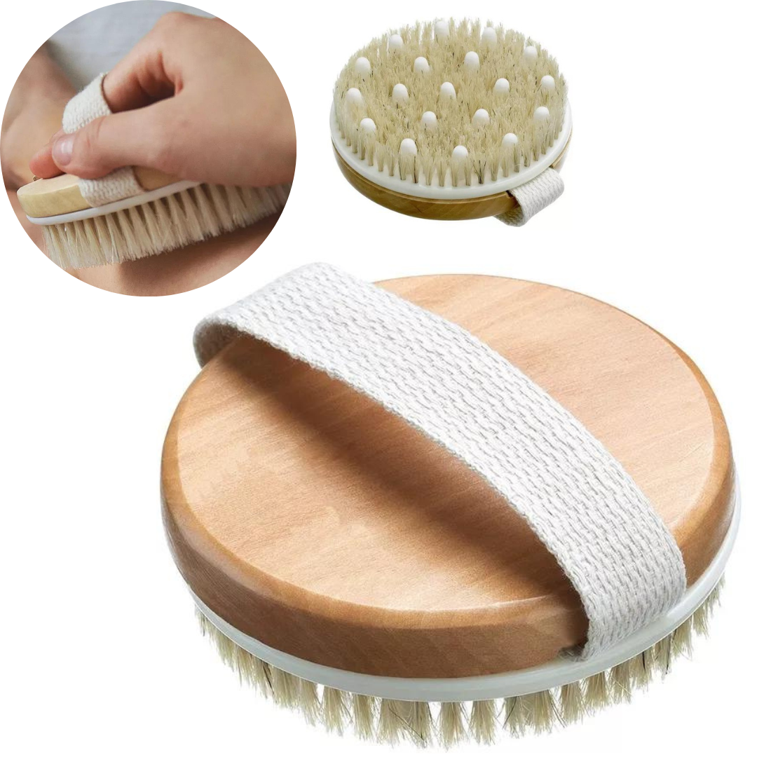 Ķermeņa masāžas birste