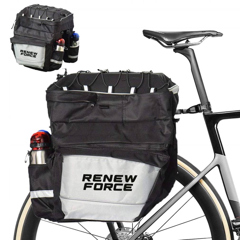 Soma velosipēda bagažniekam divdaļīga