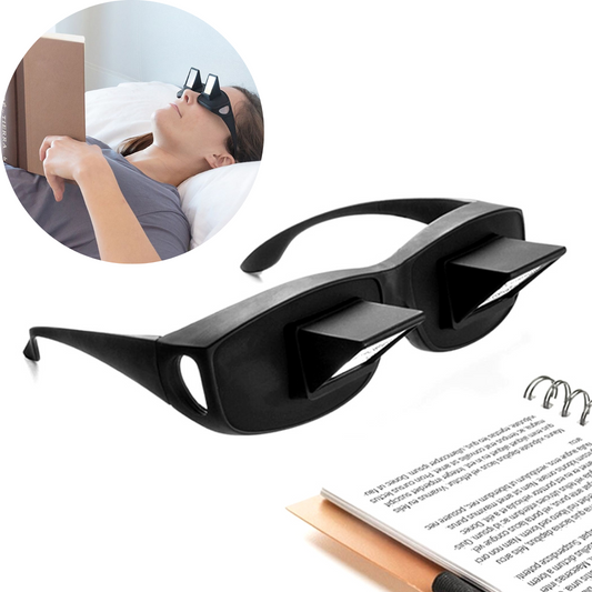 Spoguļbrilles lasīšanai guļot