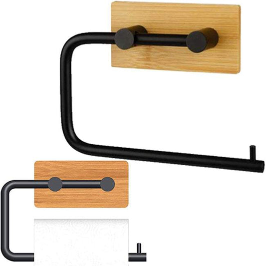 Tualetes papīra turētājs koka