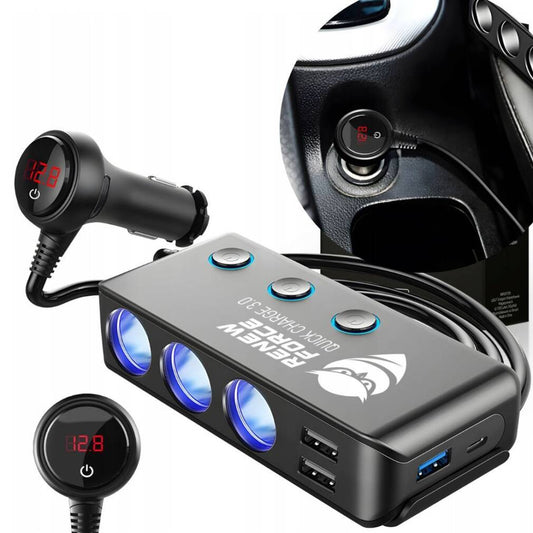 Auto piepīpētāja sadalītājs