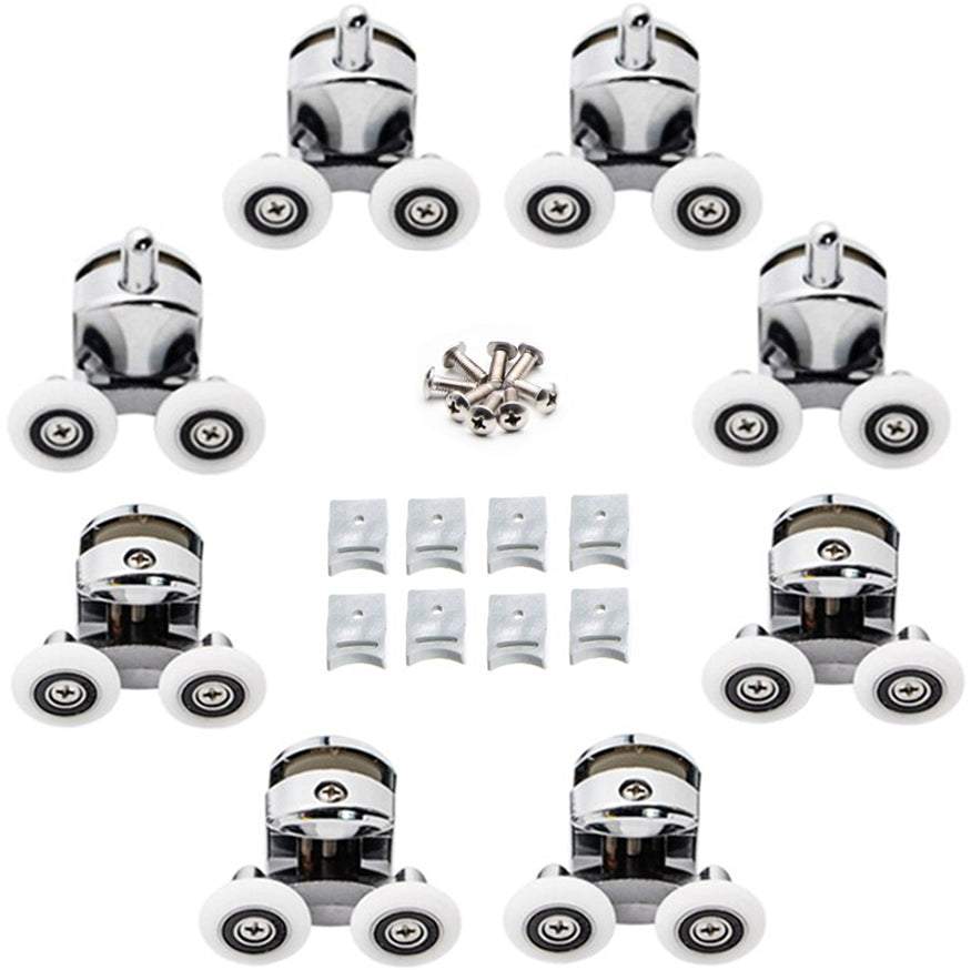 Dušas durvju ritentiņi, dubultie – 8gb