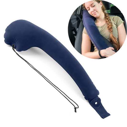 Ceļojumu spilvens piepūšams, regulējams