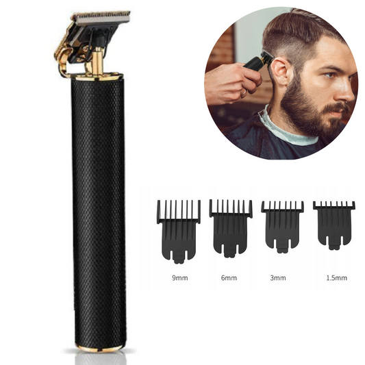 Matu un bārdas trimmeris, bezvadu griežamā skūšanās mašīna ar akumulatoru un ekrānu