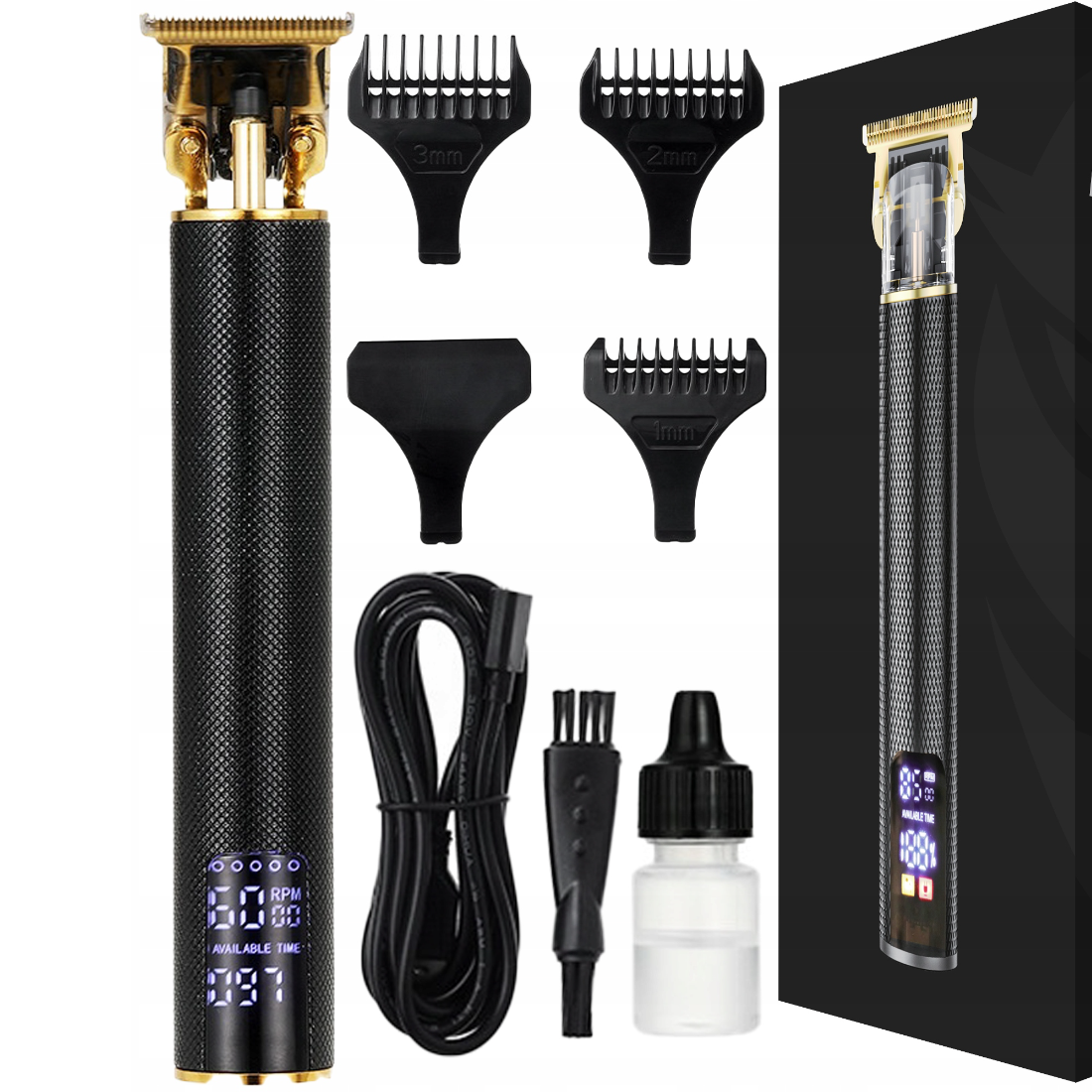 Uzlādējams matu un bārdas trimmeris