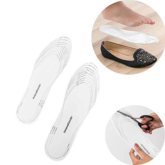 Iekšzoles apaviem no atmiņas putām, pielāgojamas izmēram