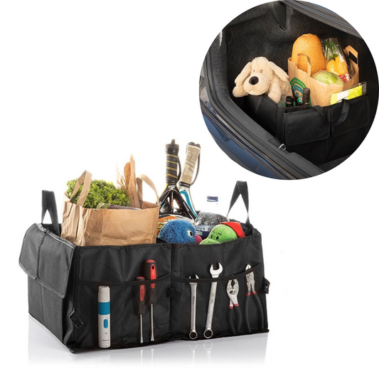 Automašīnas bagāžnieka organizators saliekams